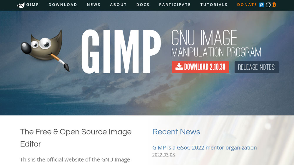 GIMP is free image editing software that works great for photo manipulation.